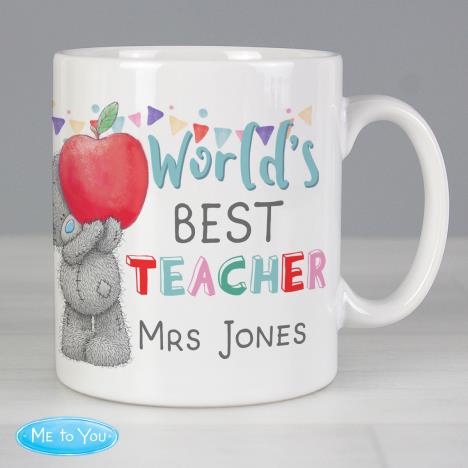 Personalised Me to You World's Best Teacher Mug Extra Image 2